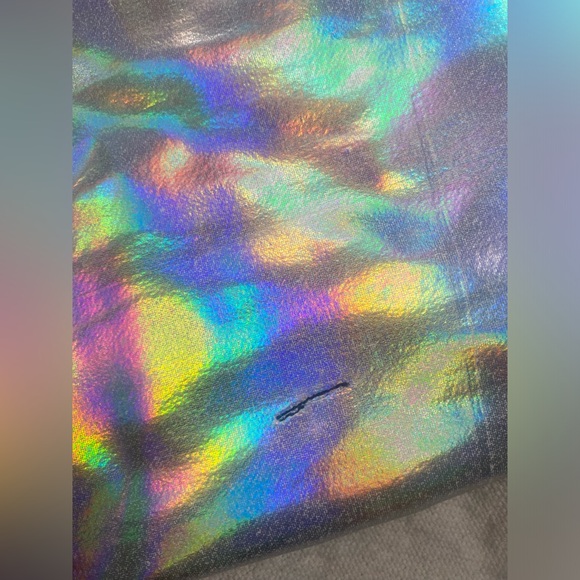 NWT RARE Naked and Famous Hologram Denim Jacket/Size Small - Picture 9 of 16